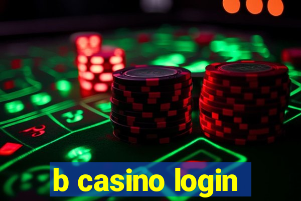 b casino login