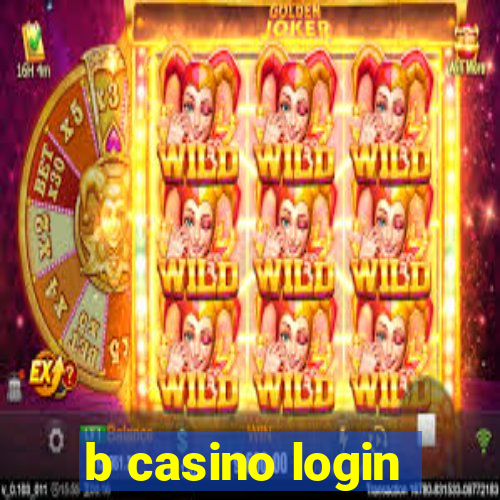 b casino login