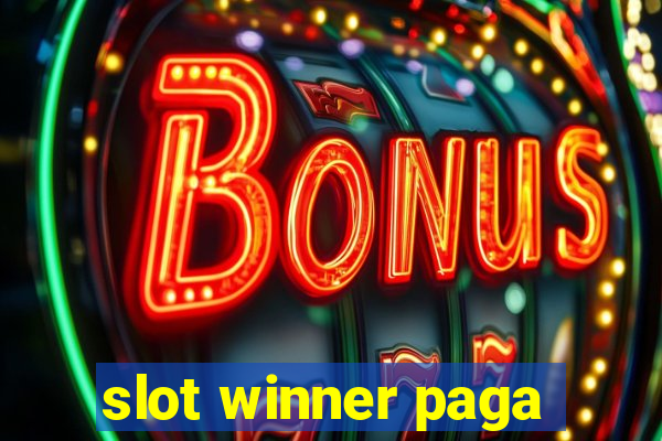 slot winner paga