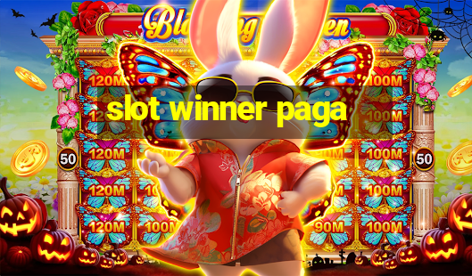 slot winner paga