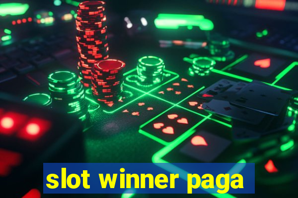 slot winner paga