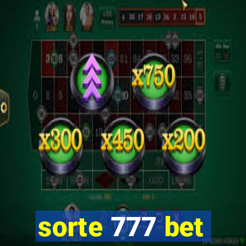 sorte 777 bet