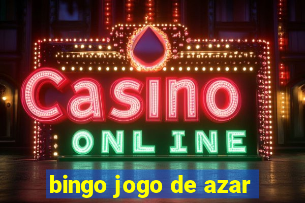 bingo jogo de azar