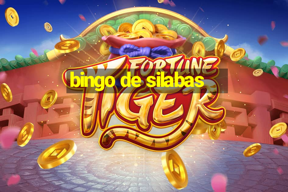 bingo de silabas