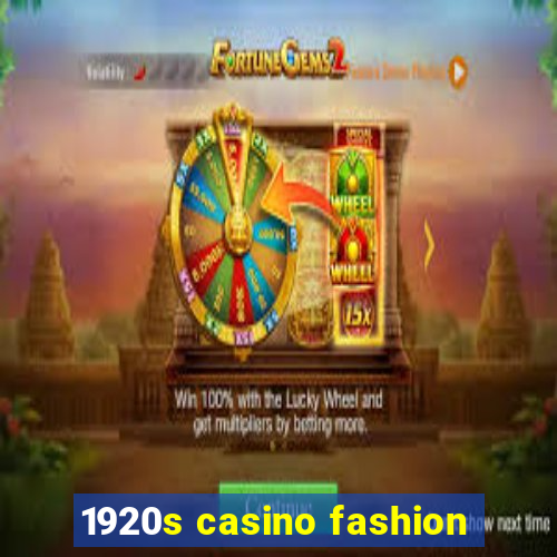 1920s casino fashion