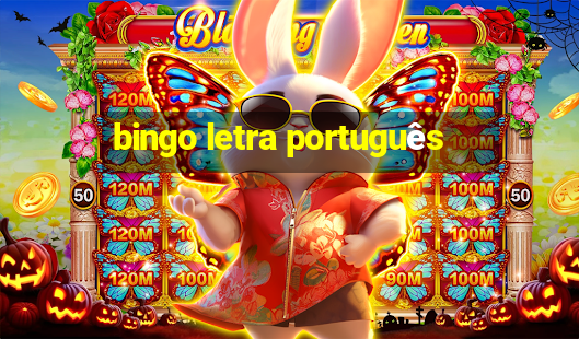 bingo letra português