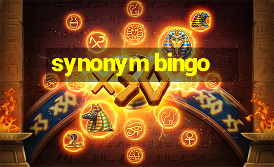 synonym bingo