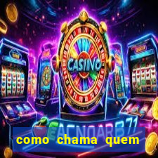 como chama quem canta o bingo