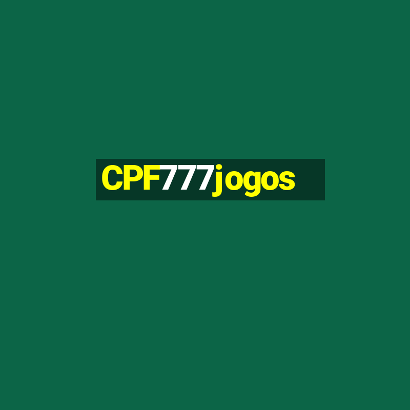 CPF777jogos