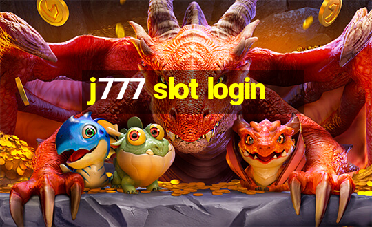 j777 slot login