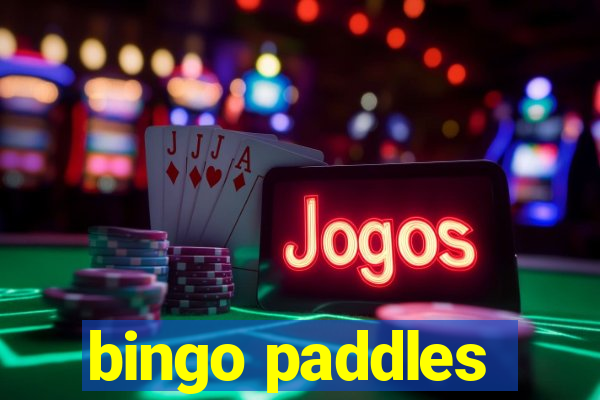 bingo paddles