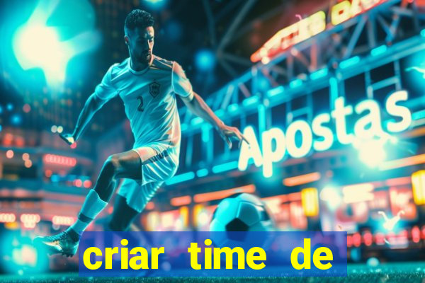 criar time de futebol simulador