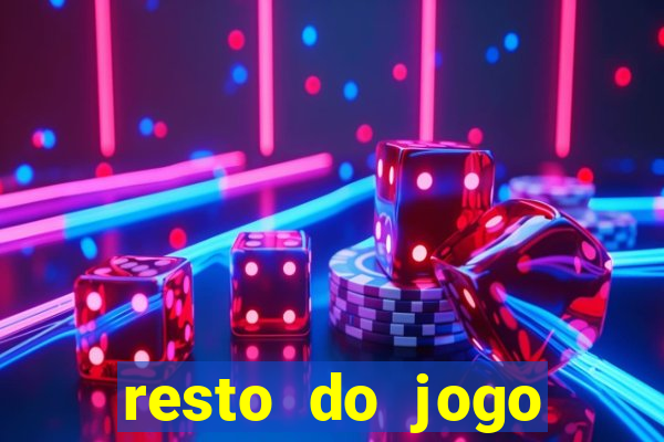 resto do jogo placar atual