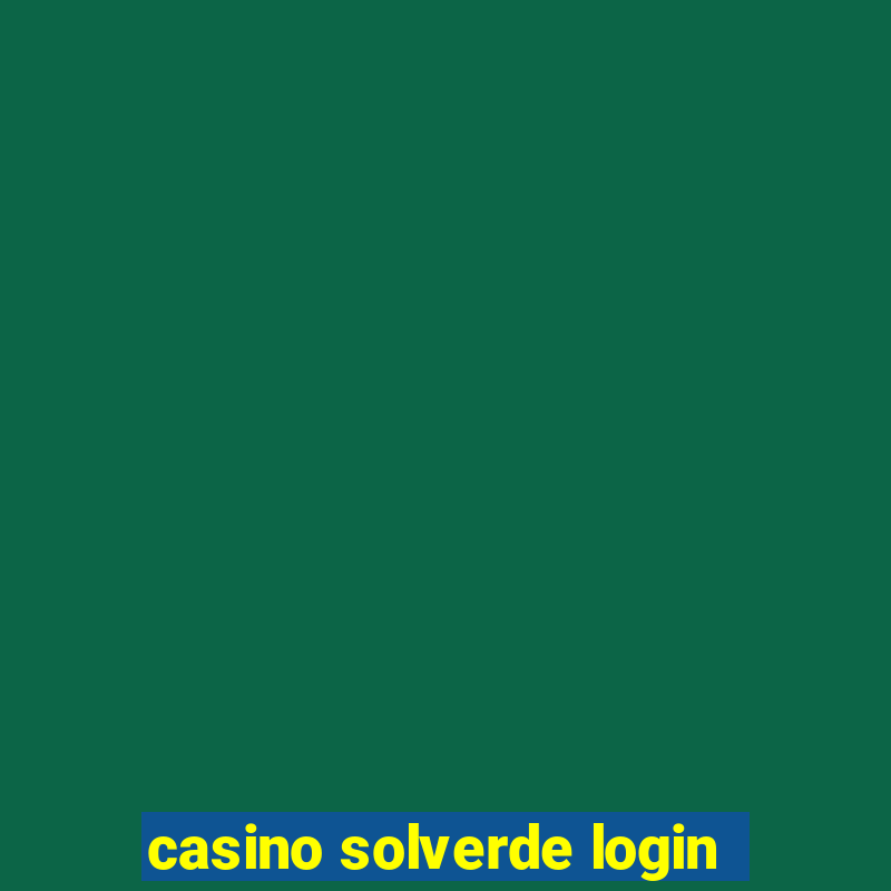 casino solverde login