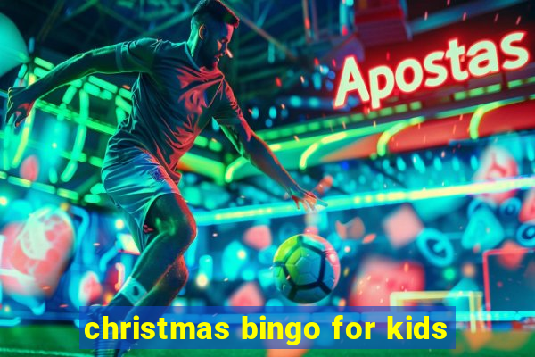 christmas bingo for kids