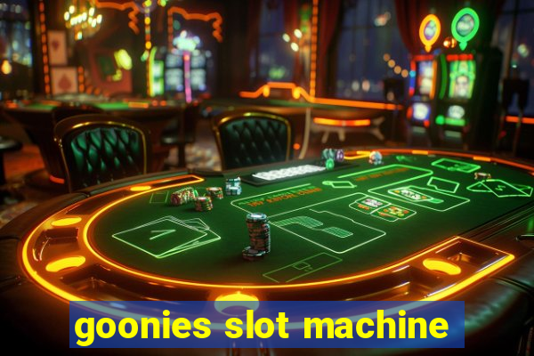 goonies slot machine