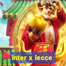 inter x lecce