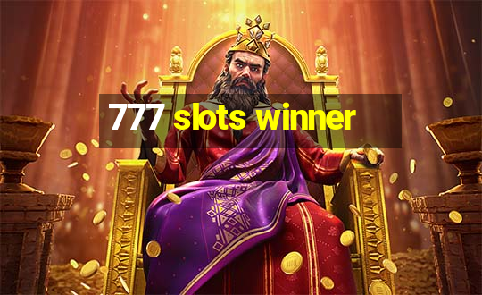 777 slots winner