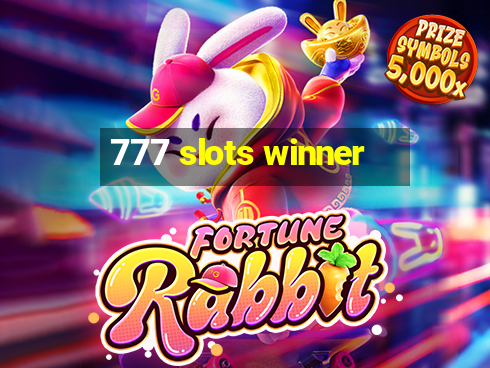 777 slots winner