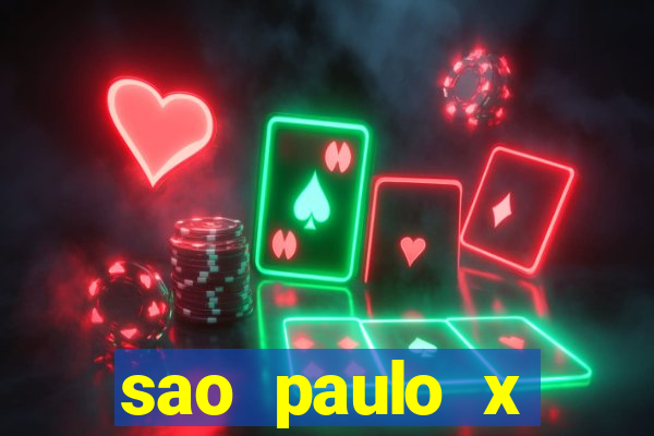 sao paulo x cruzeiro palpite