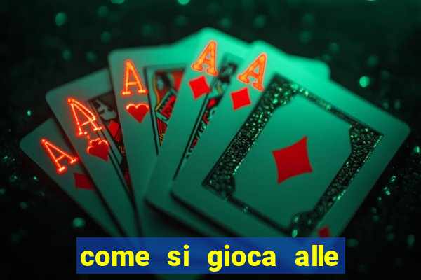 come si gioca alle slot machine online