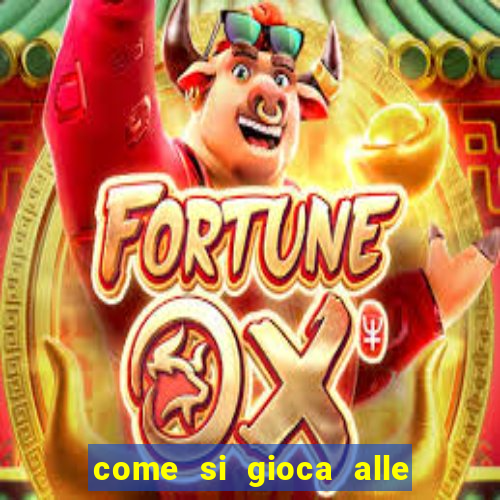 come si gioca alle slot machine online