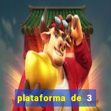 plataforma de 3 reais slots