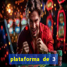 plataforma de 3 reais slots