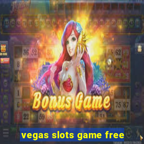 vegas slots game free