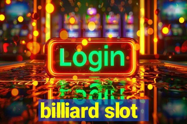 billiard slot