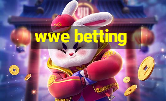 wwe betting