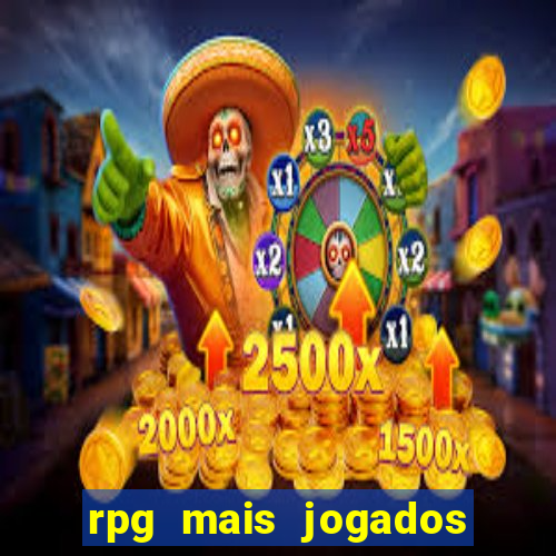 rpg mais jogados do mundo