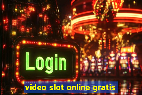 video slot online gratis