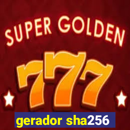 gerador sha256