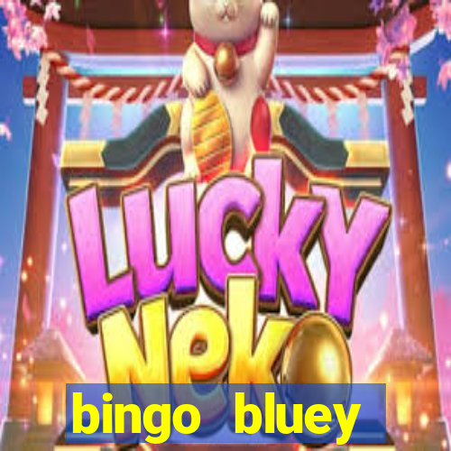 bingo bluey personajes png