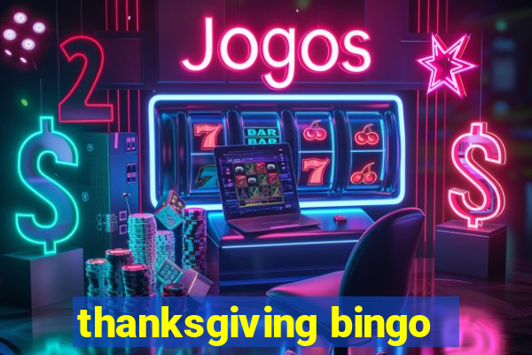 thanksgiving bingo