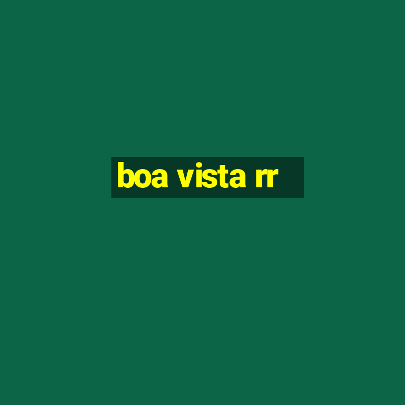 boa vista rr