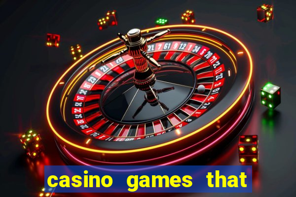 casino games that pay real money with no deposit