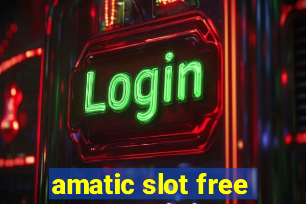 amatic slot free