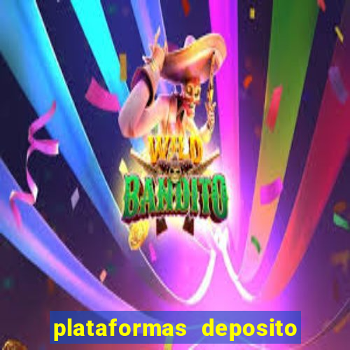 plataformas deposito 1 real