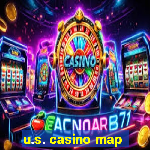 u.s. casino map