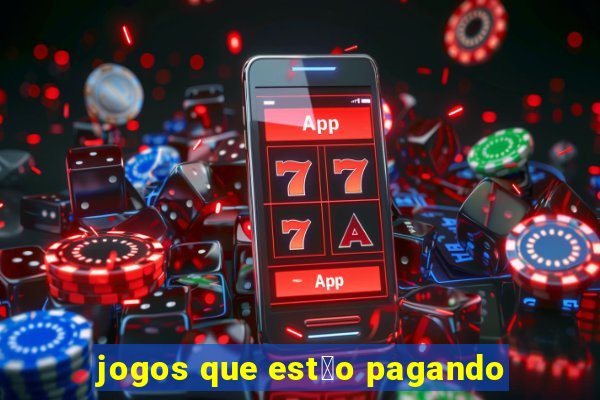 jogos que est茫o pagando