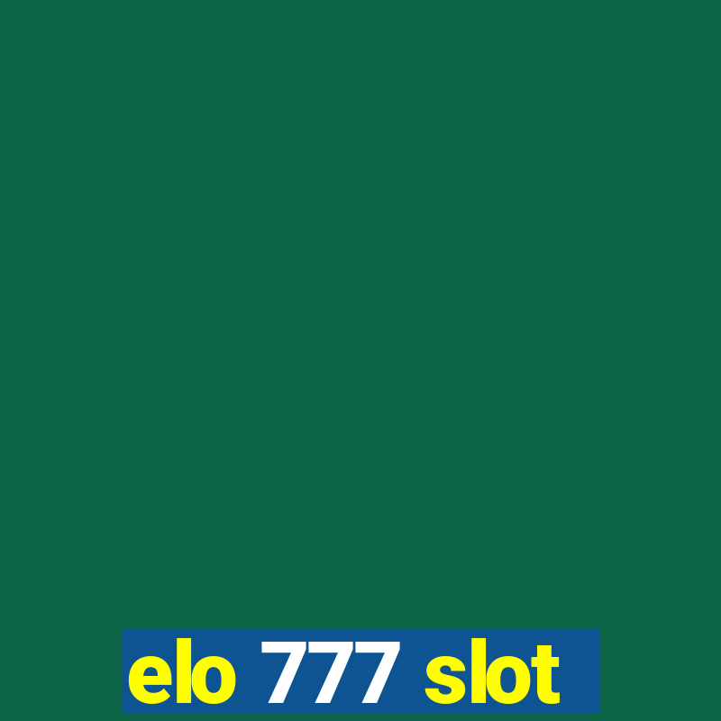 elo 777 slot