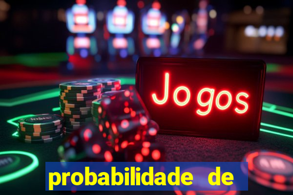 probabilidade de gol em um jogo