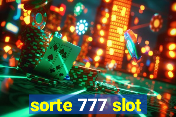 sorte 777 slot