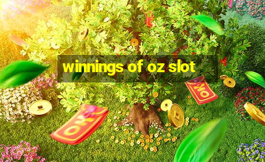 winnings of oz slot