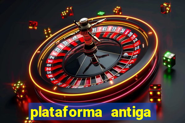 plataforma antiga de jogos