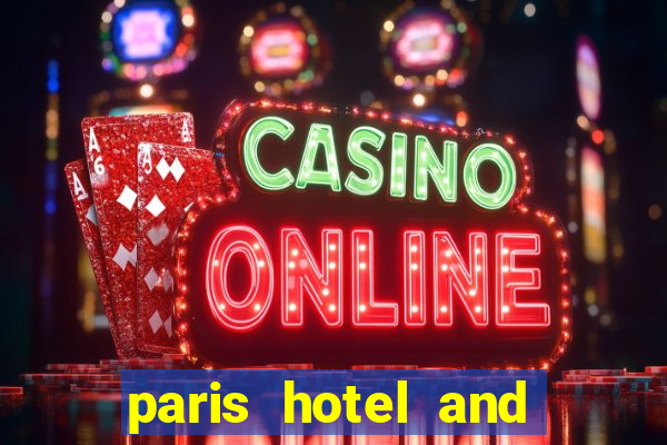 paris hotel and casino restaurants