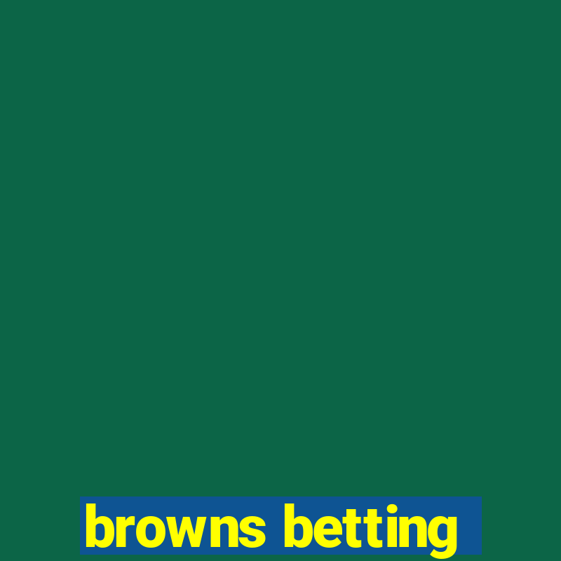 browns betting