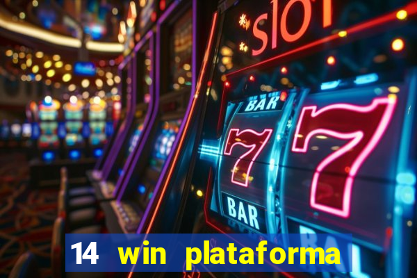 14 win plataforma de jogos